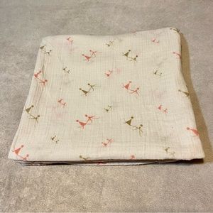 aden + anais  Girls Cotton Muslin Swaddle Receiving Blanket Infant Baby Lovey